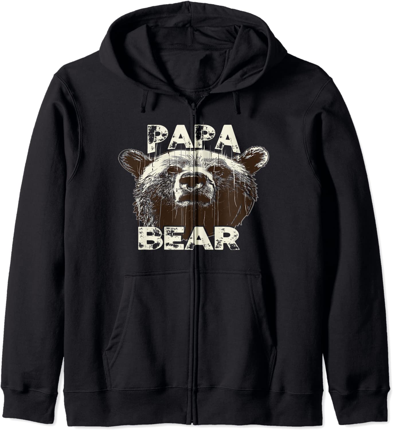 Papa Bear Gifts for Papa Dad and Papa Fathers day Men Gift Hoodie