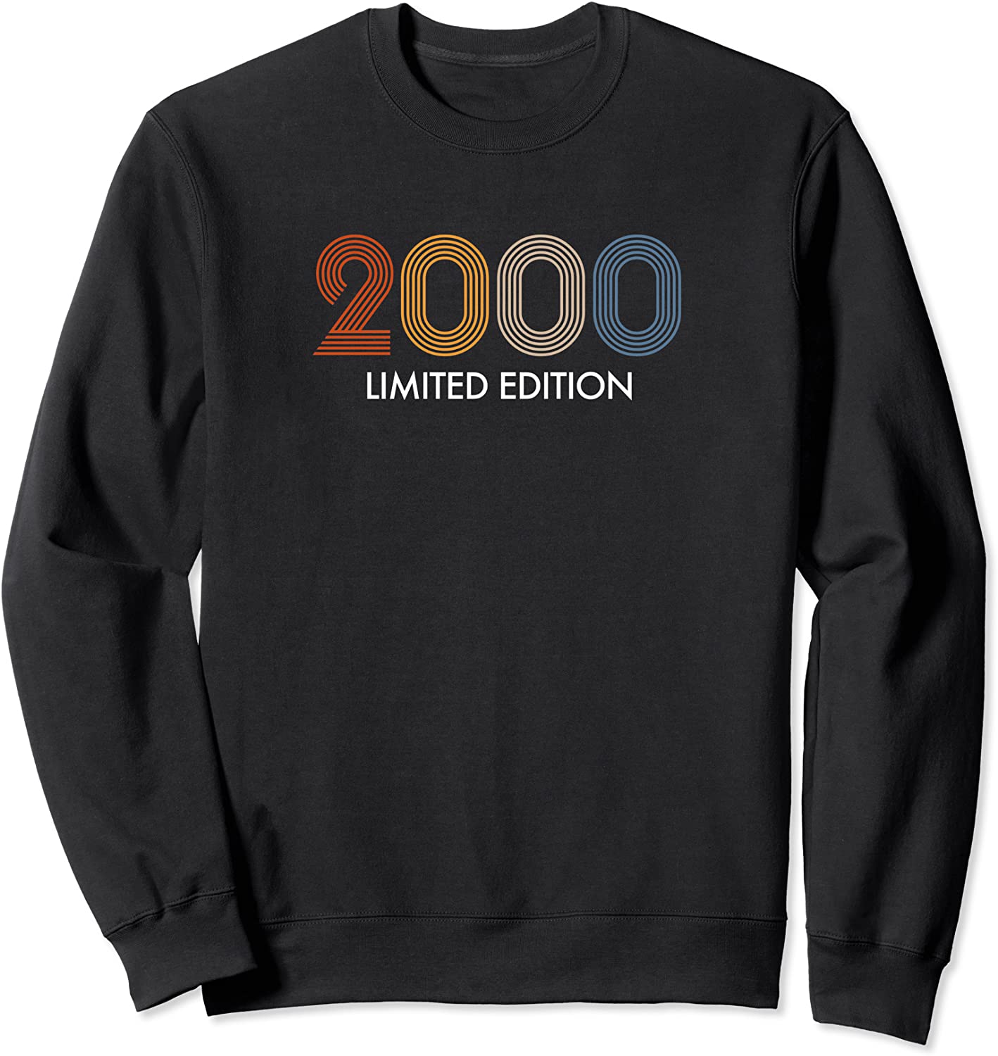 Retro 21 Years Vintage 2000 Limited Edition 21st Birthday Sweatshirt