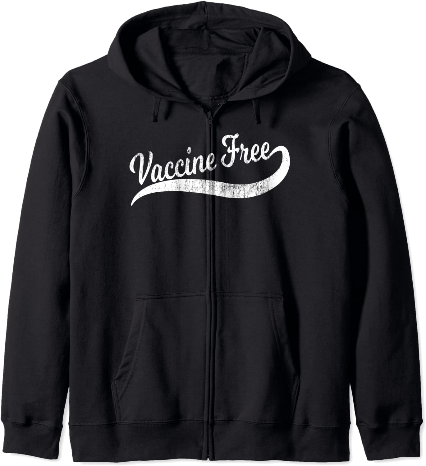 Cool Distressed Anti-Vax Anti-Vaccine Mom Dad - Vaccine Free Hoodie