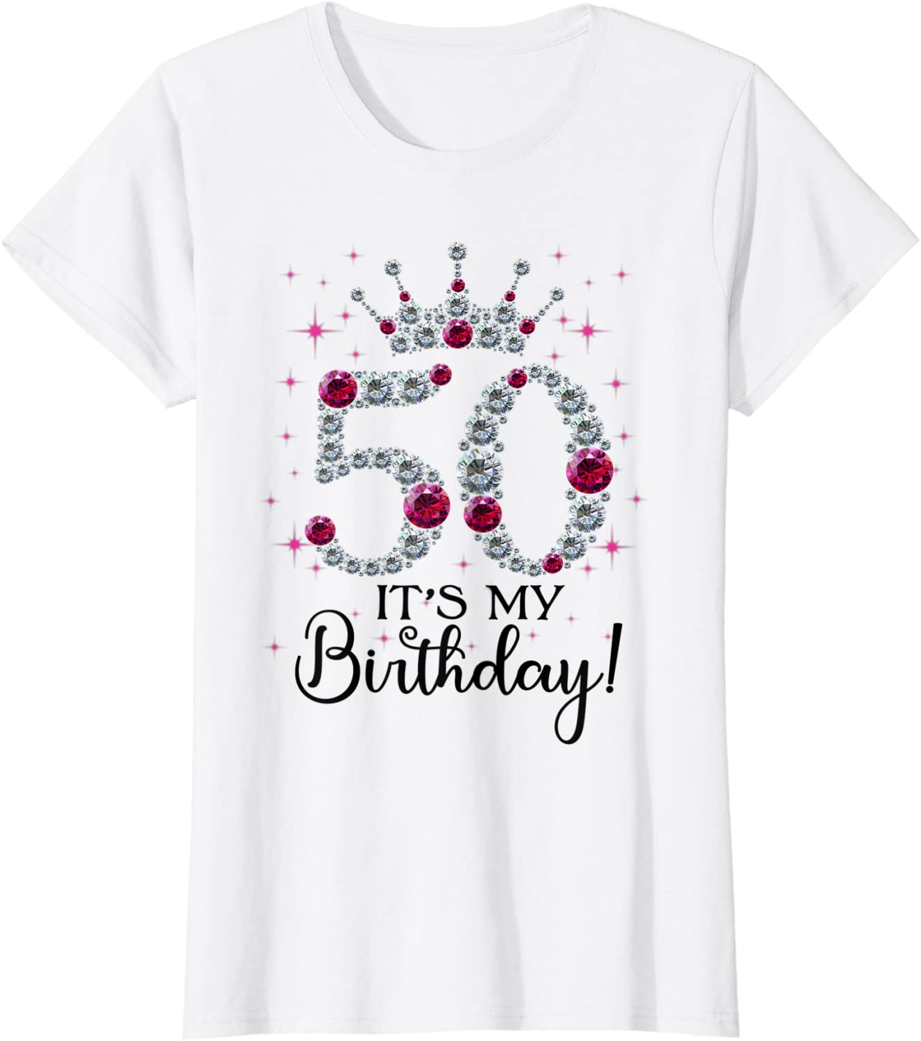 Womens 50 years old Its my Birthday Women 50th Birthday Funny gift T-Shirt