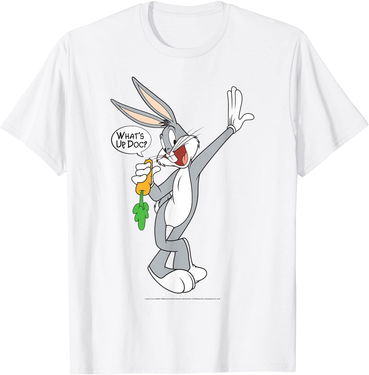 Looney Tunes Bugs Bunny Whats Up Doc Portrait T-Shirt