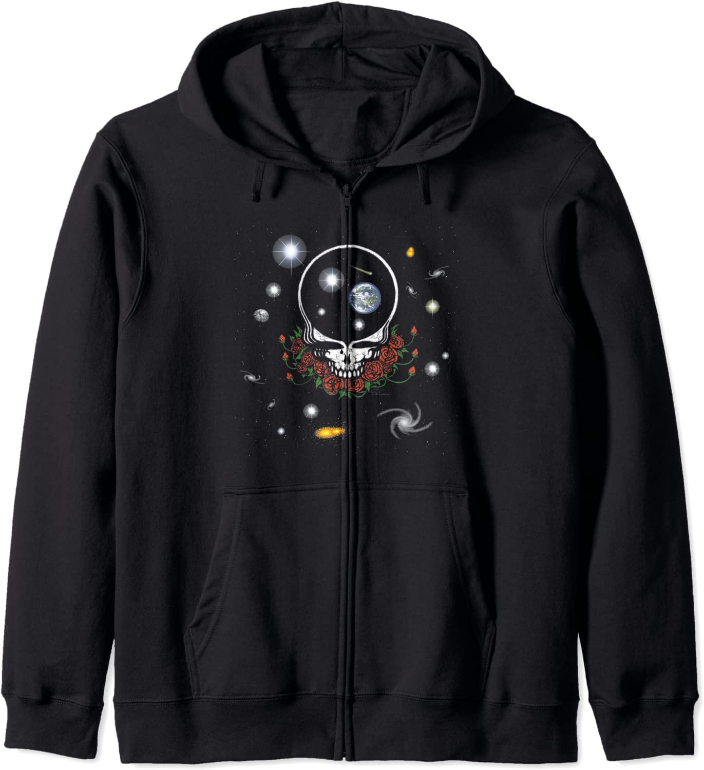 Space Your Face - Not Fade Away Grateful Tortuga Apparel Hoodie