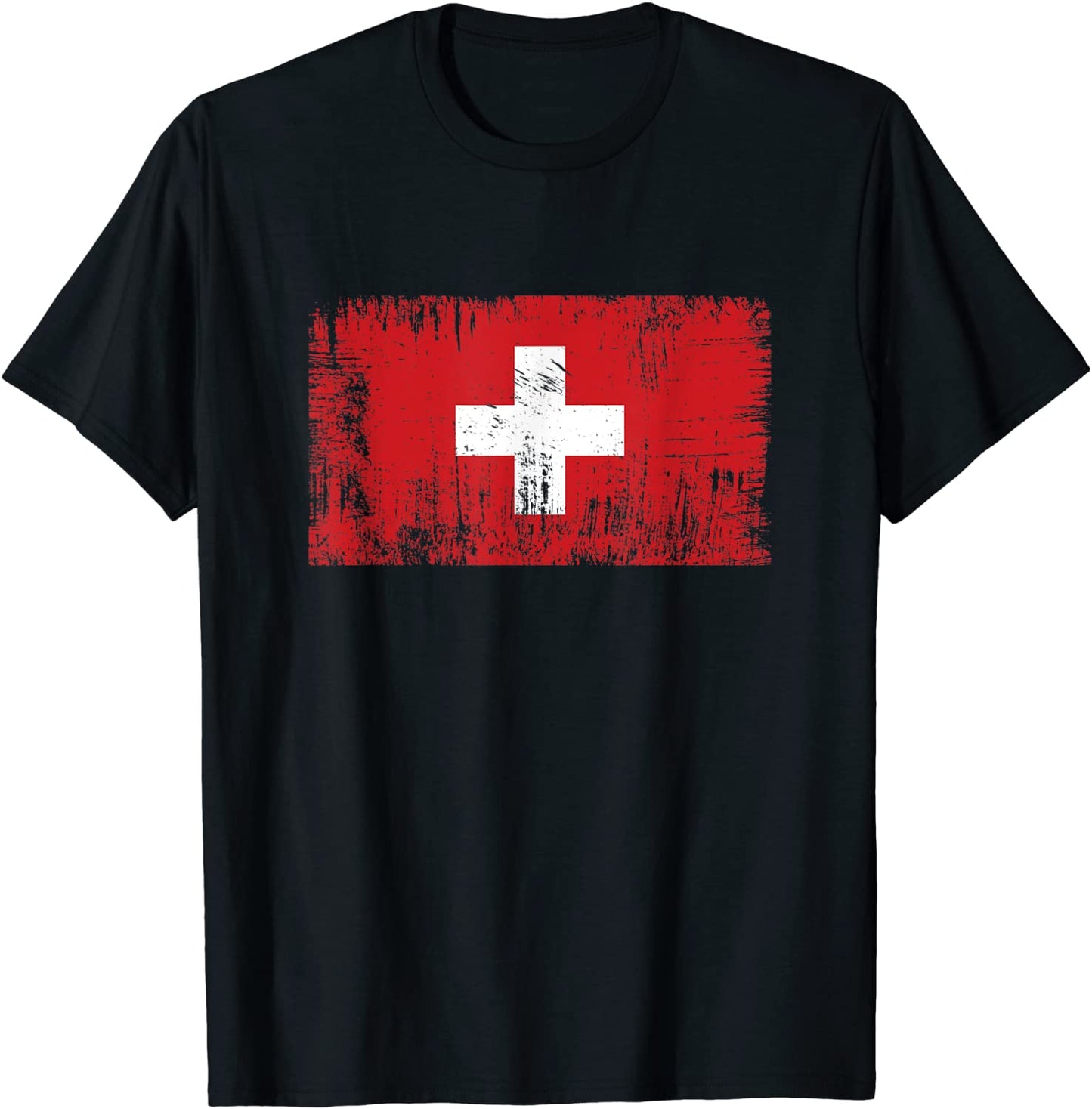 Switzerland Swiss Flag Gift Football-Fan Sports Adults Kids T-Shirt