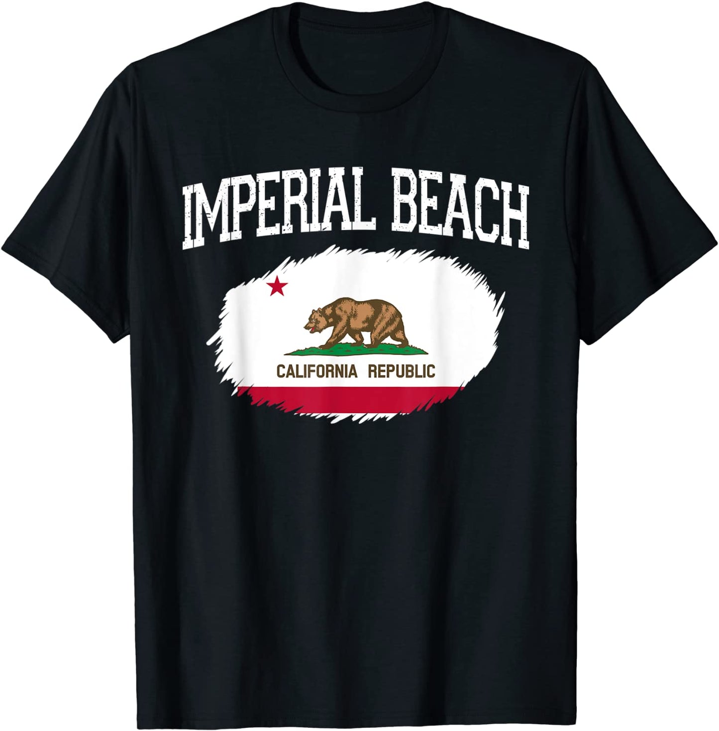 IMPERIAL BEACH CA CALIFORNIA Flag Vintage Sports Men Women T-Shirt