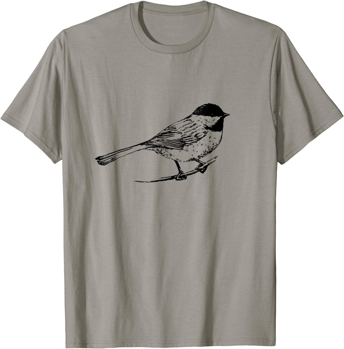Chickadee Bird T-Shirt Nature Lover Birding Gift