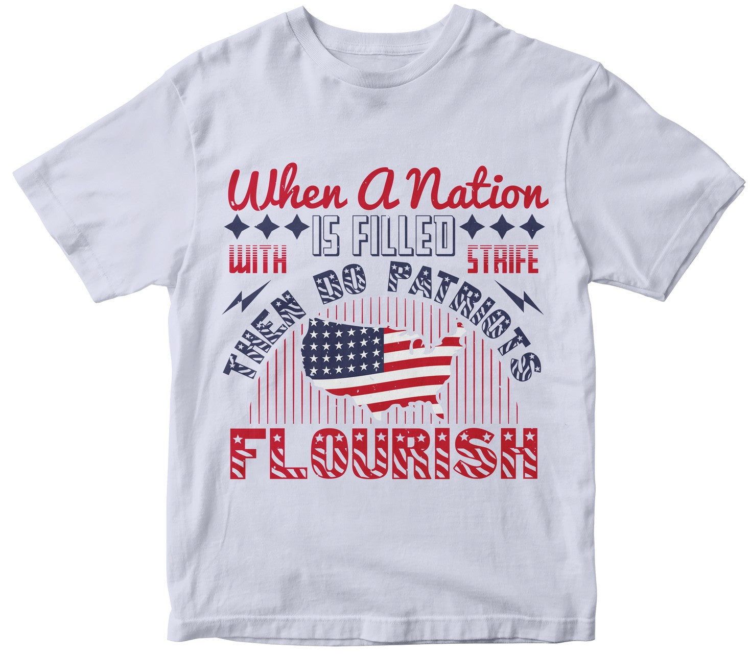 When A Nation Is Filled With Strife, Then Do Patriots Flourish