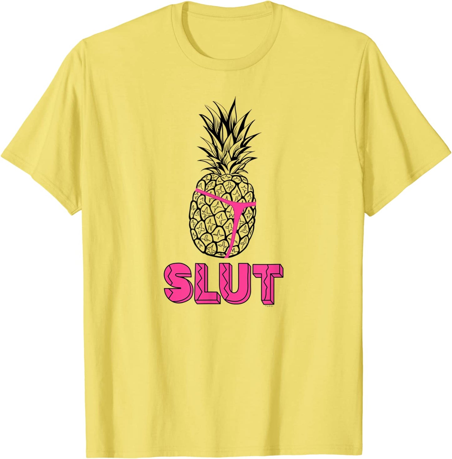 Brooklyn Nine-Nine Caption Holt Pineapple Slut Vacation Tee T-Shirt