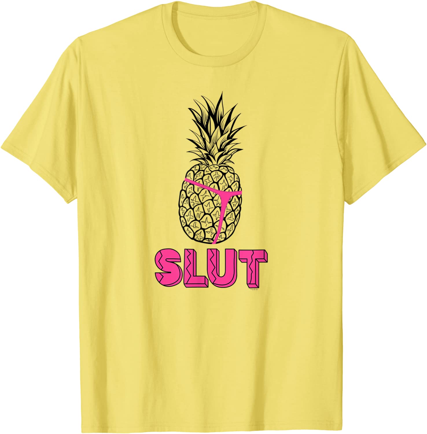 Brooklyn Nine-Nine Caption Holt Pineapple Slut Vacation Tee T-Shirt