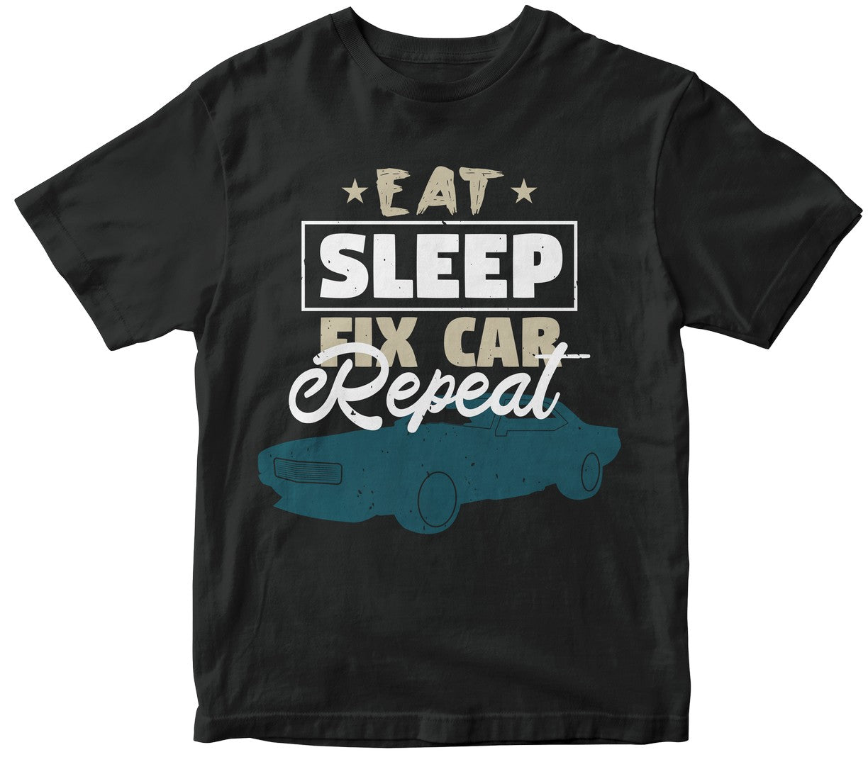 Eat Sleep Fix Car Repeat