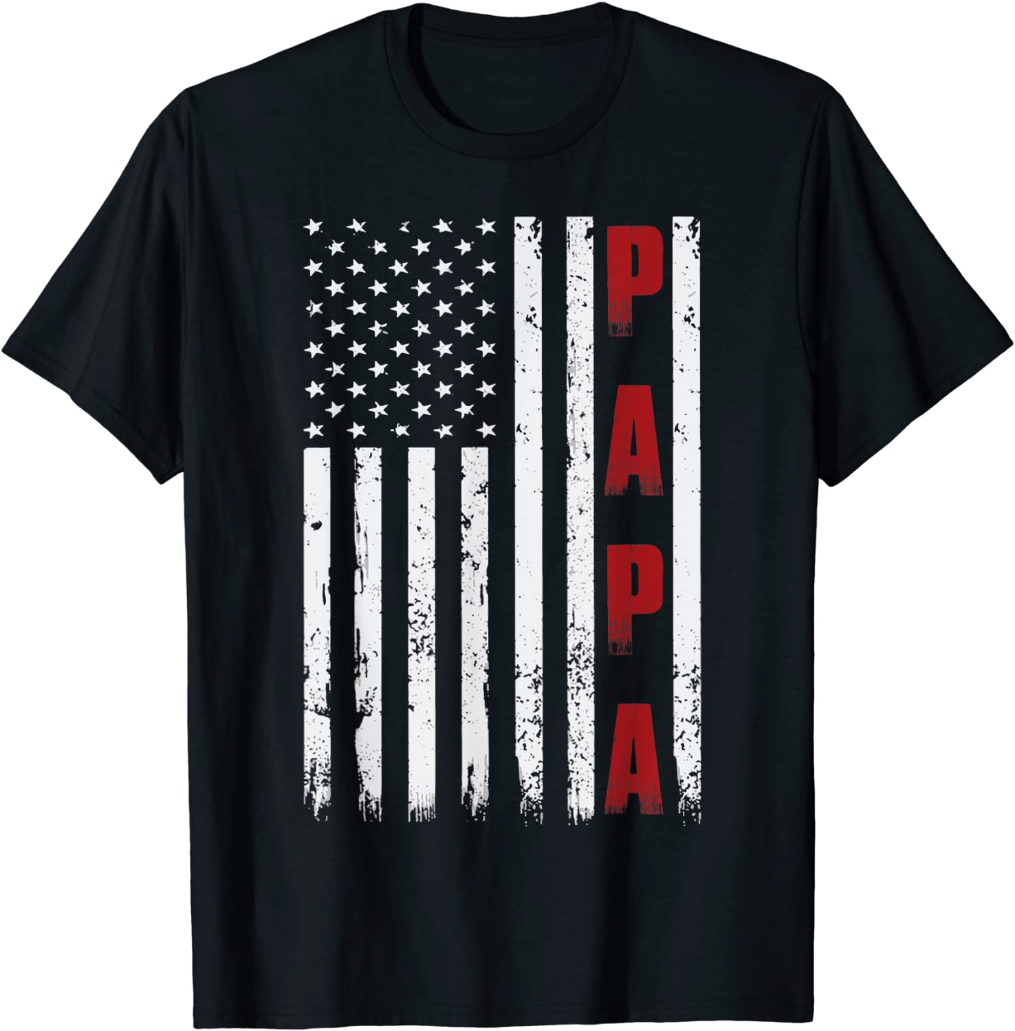 Mens Proud Papa Funny Fathers Day 2021 Gifts From Grandchildren T-Shirt