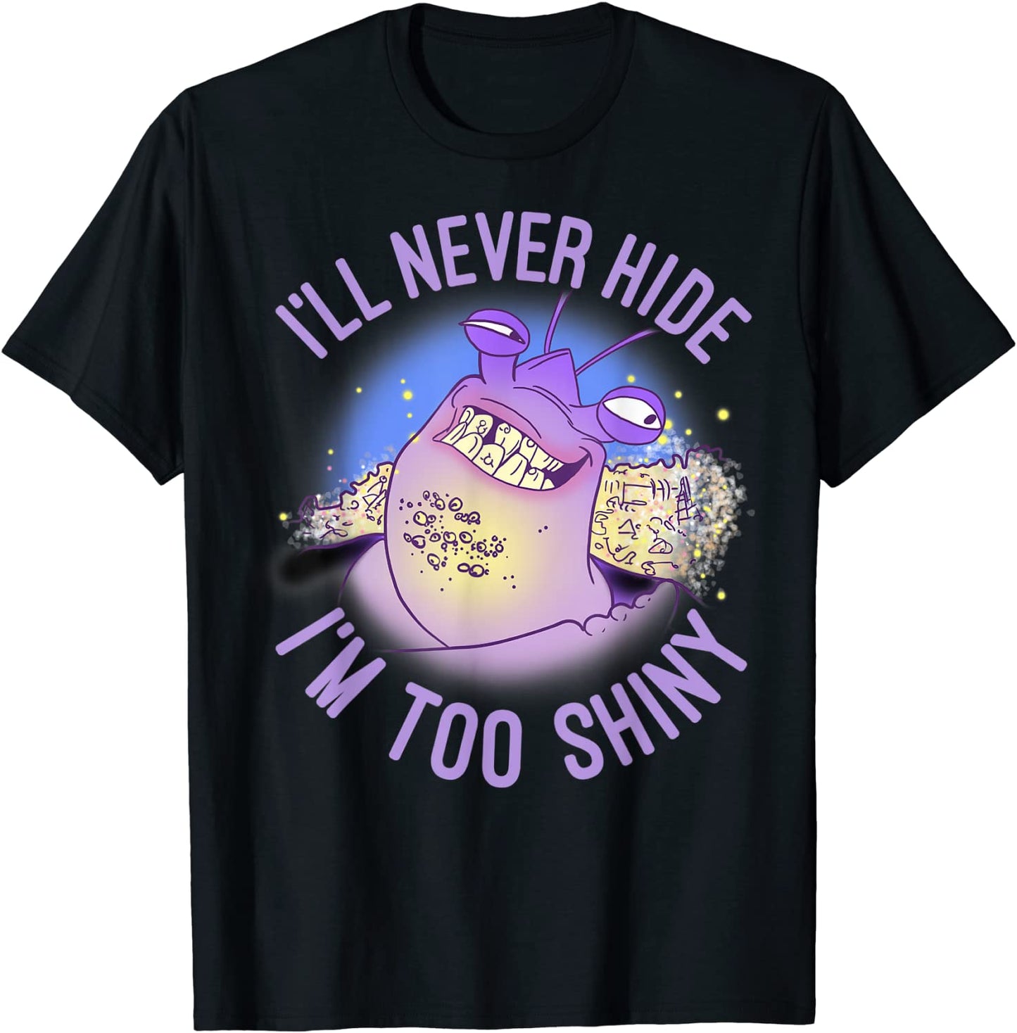 Disney Moana Tamatoa Ill Never Hide Im Too Shiny Portrait T-Shirt