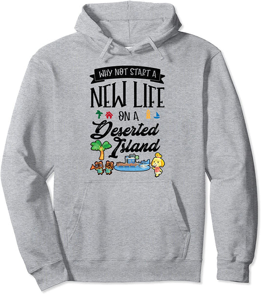 Animal Crossing New Horizons Why Not Starts A New Life Pullover Hoodie
