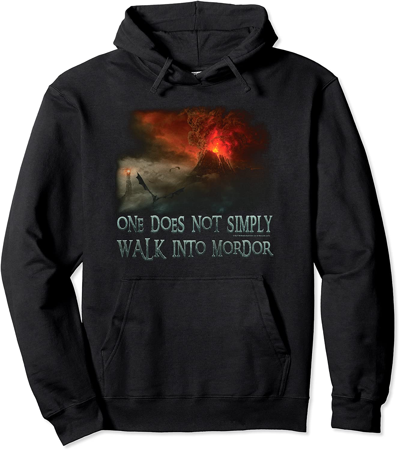 Lord of the Rings Walk in Mordor Pullover Hoodie
