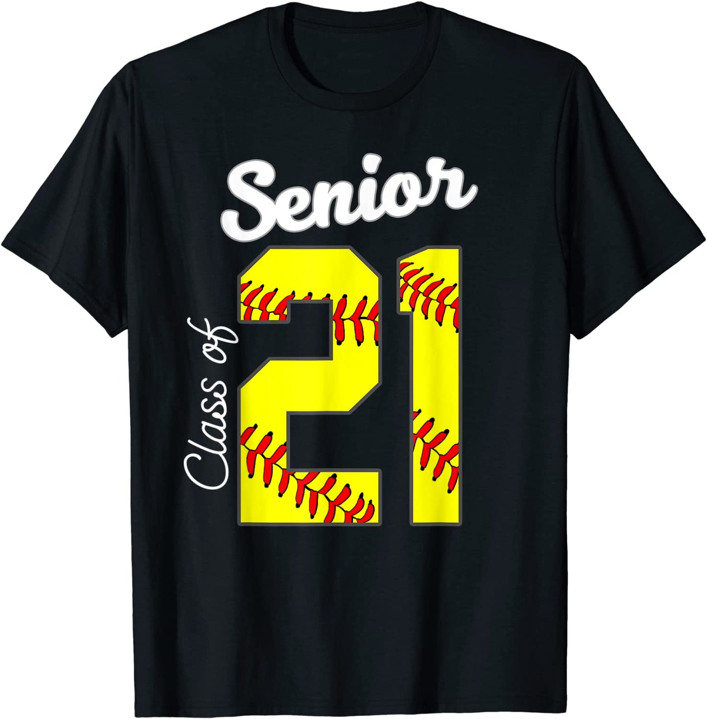 Senior 2021 Sport Theme Gifts T-Shirt