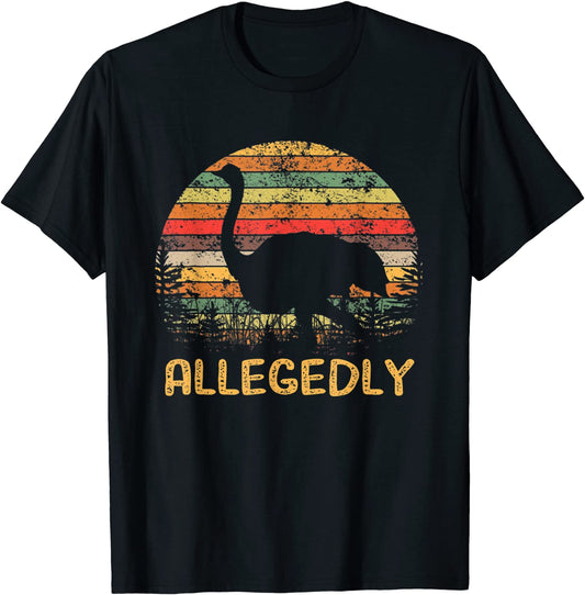 allegedly-ostrich-shirt ostrich lover gift tees T-Shirt