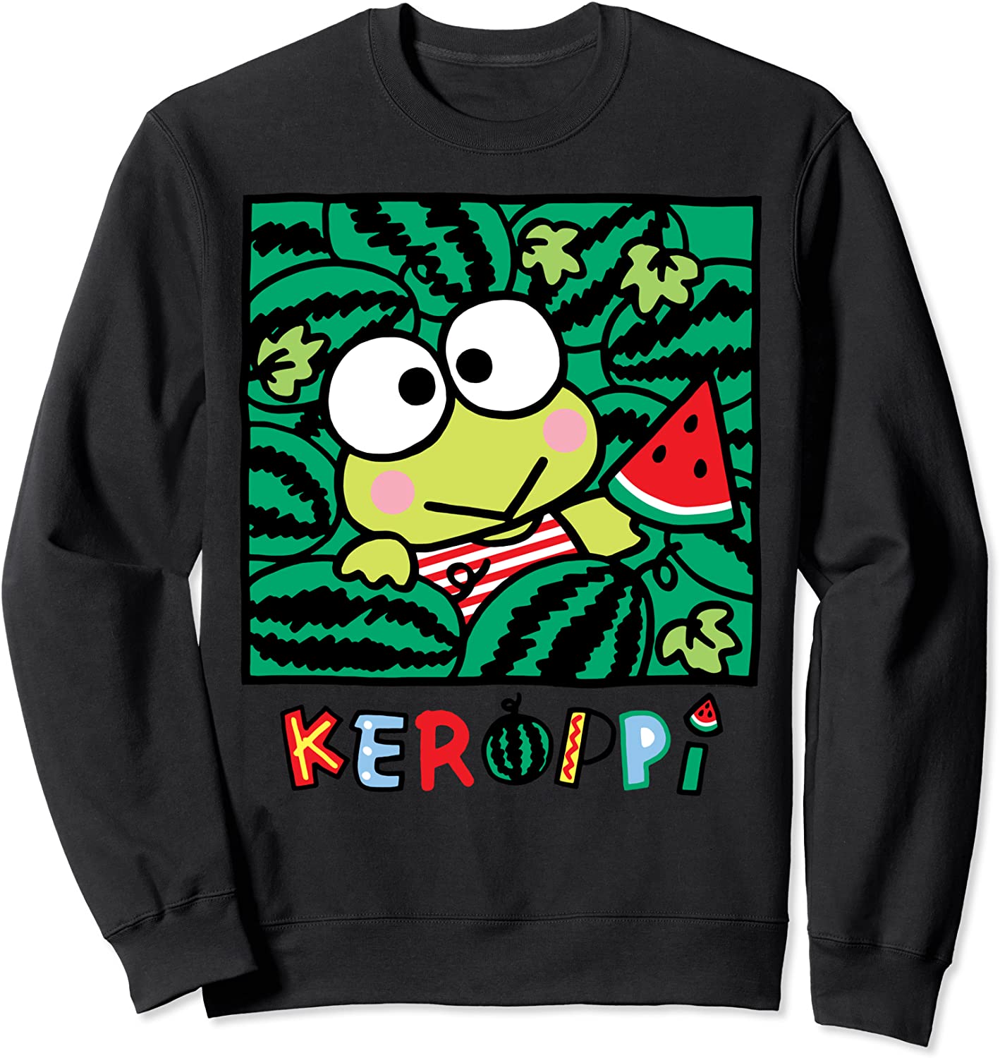 Keroppi Watermelon Summer Fun Sweatshirt