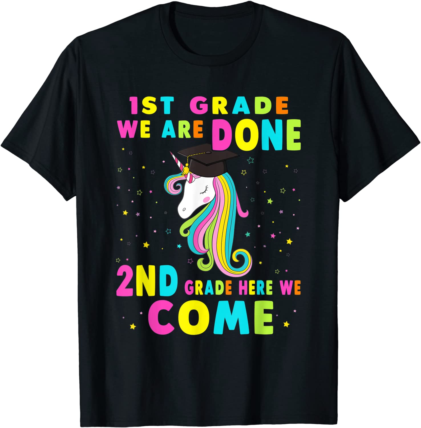 1st Grade Graduation Magical Unicorn Gift T-Shirt