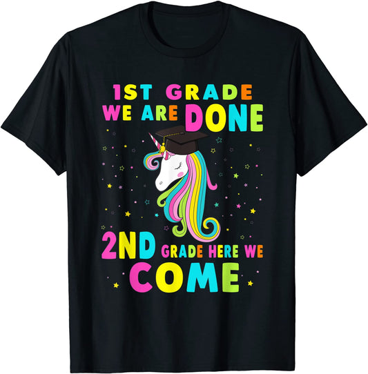 1st Grade Graduation Magical Unicorn Gift T-Shirt