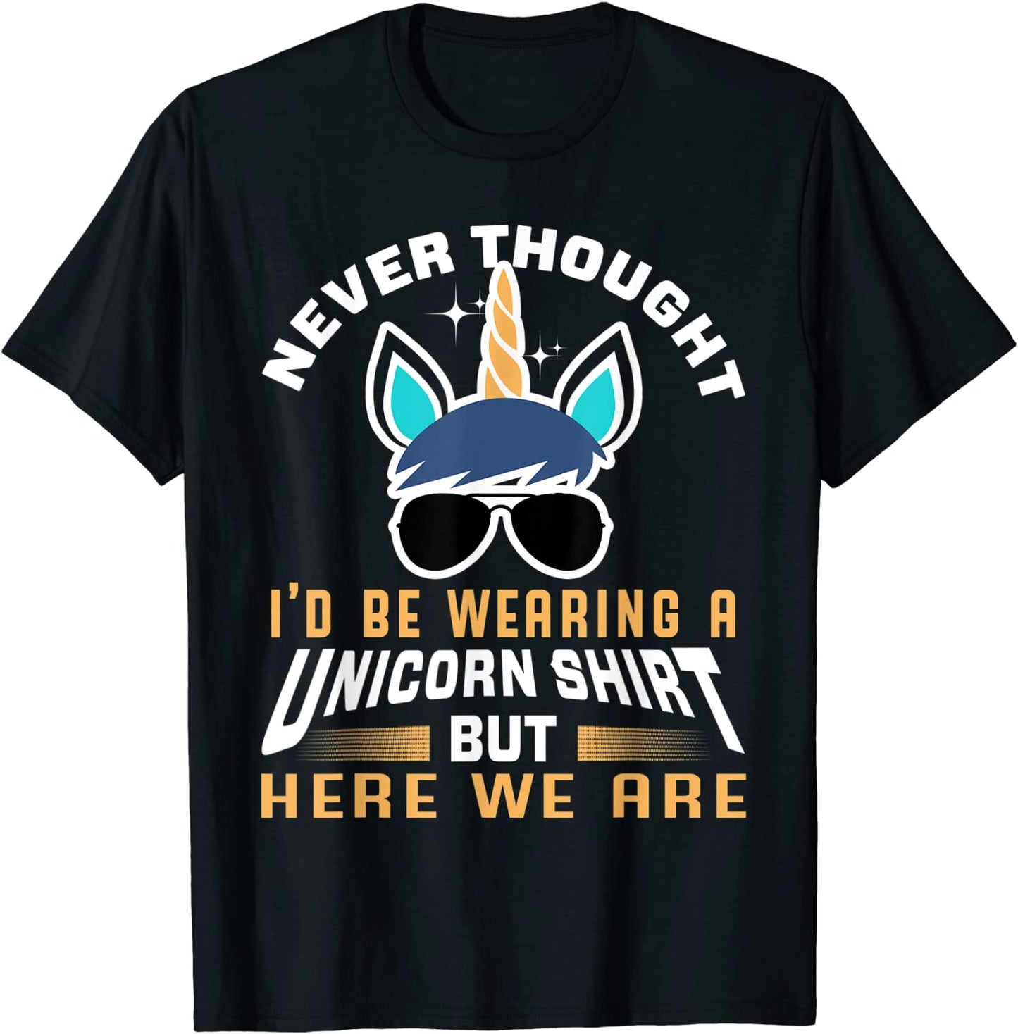 Funny Unicorn T-Shirt For Papa Dad Grandpa Big Brother Men