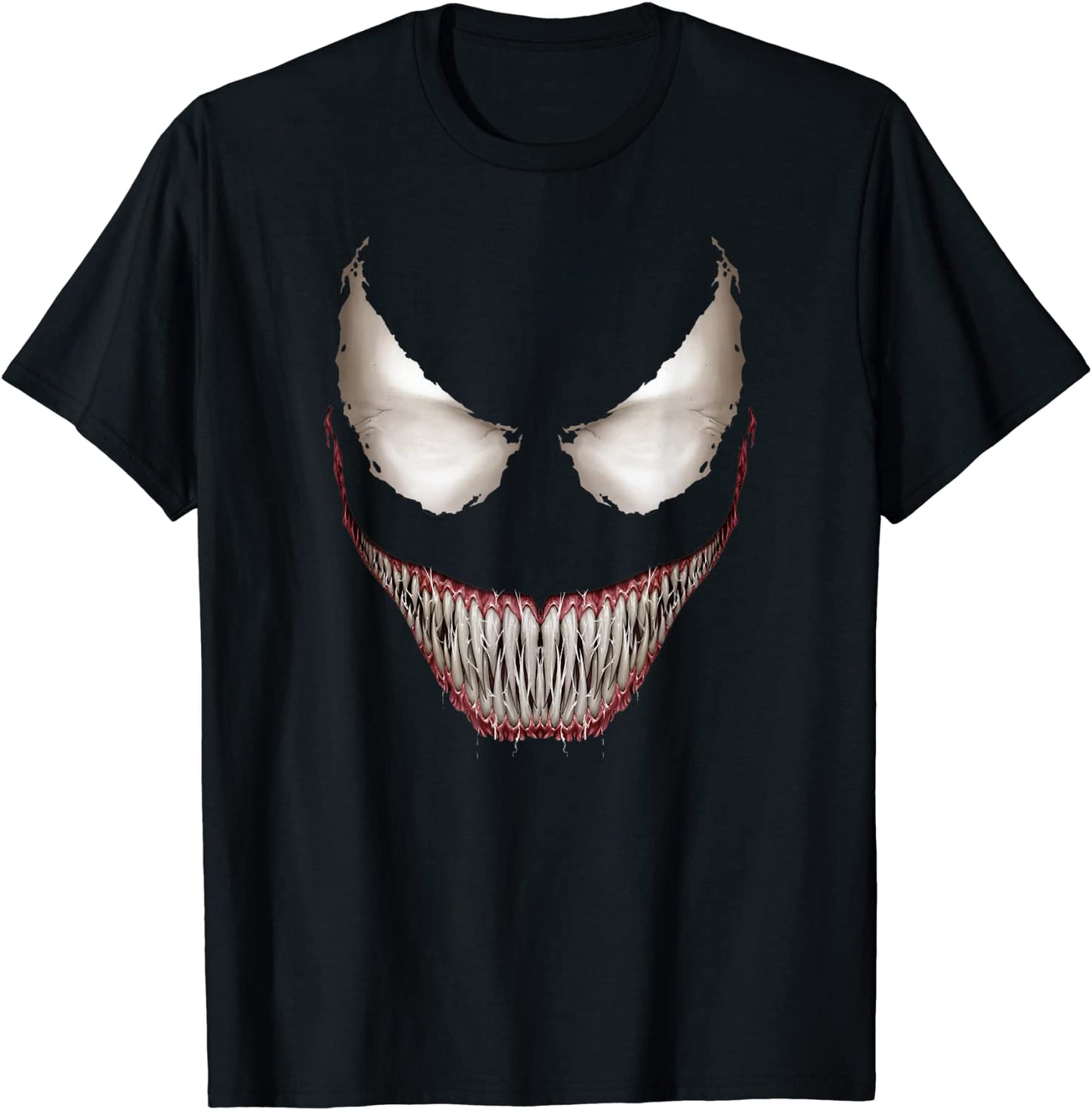 Marvel Venom Big Face Grin Halloween Costume T-Shirt