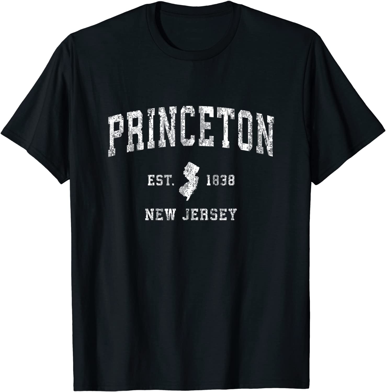 Princeton New Jersey NJ Vintage Athletic Sports Design T-Shirt