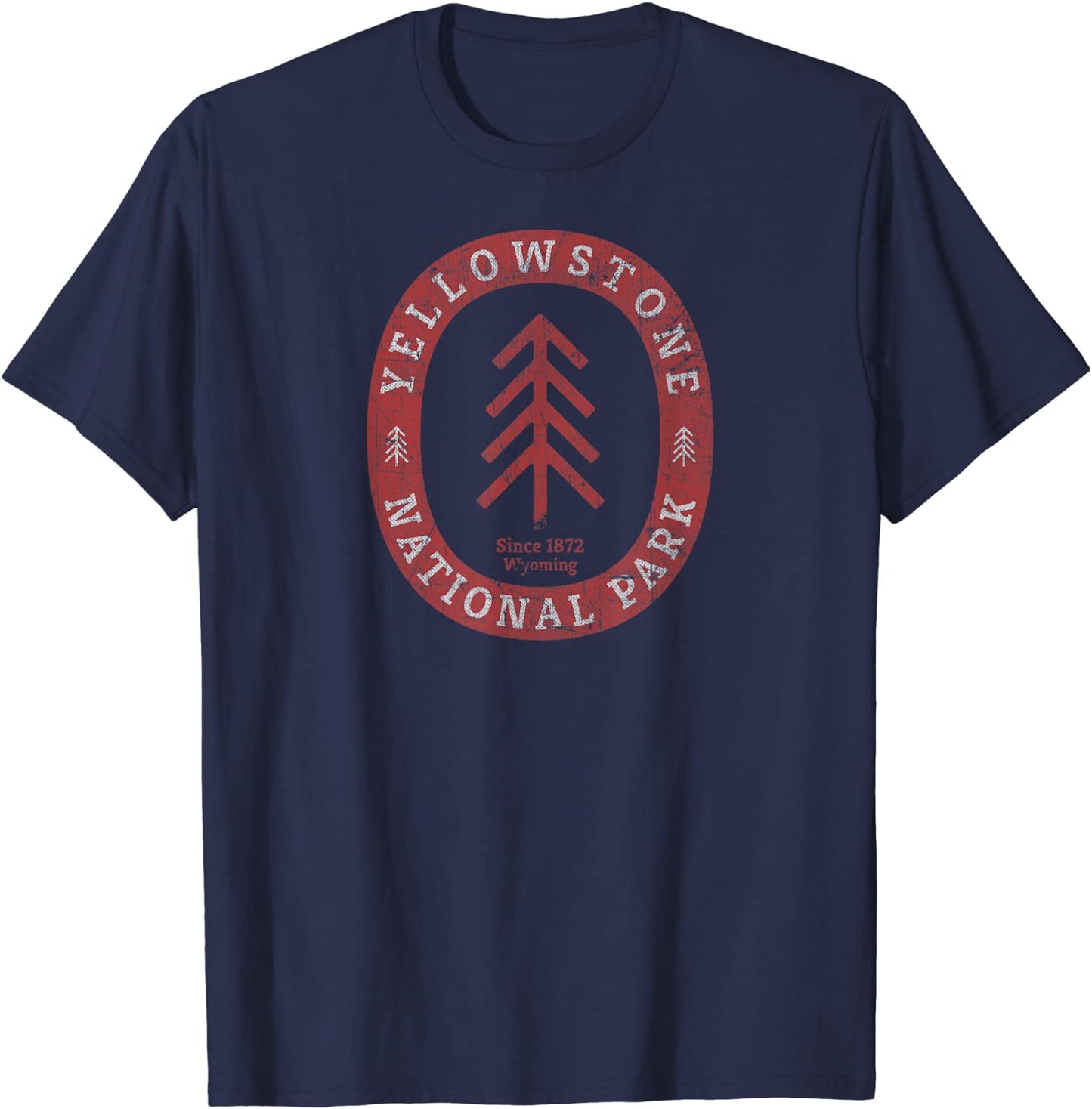 Yellowstone National Park T-Shirt - Distressed and Vintage