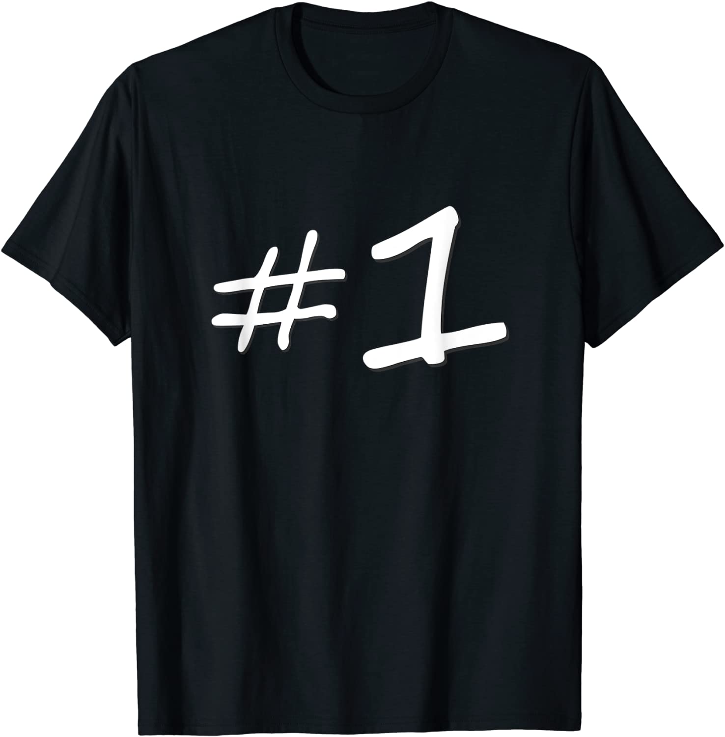 Number One 1 Tank Shirt for Sports Leisure and Love T-Shirt