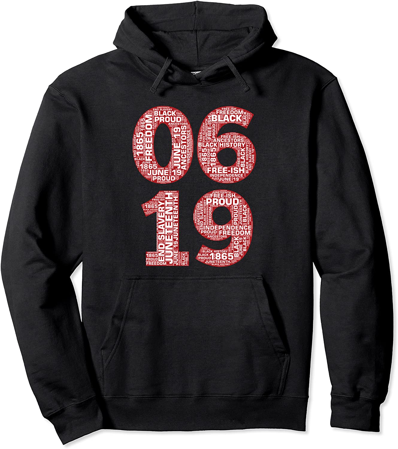 Juneteenth Free-ish 0619 Pullover Hoodie