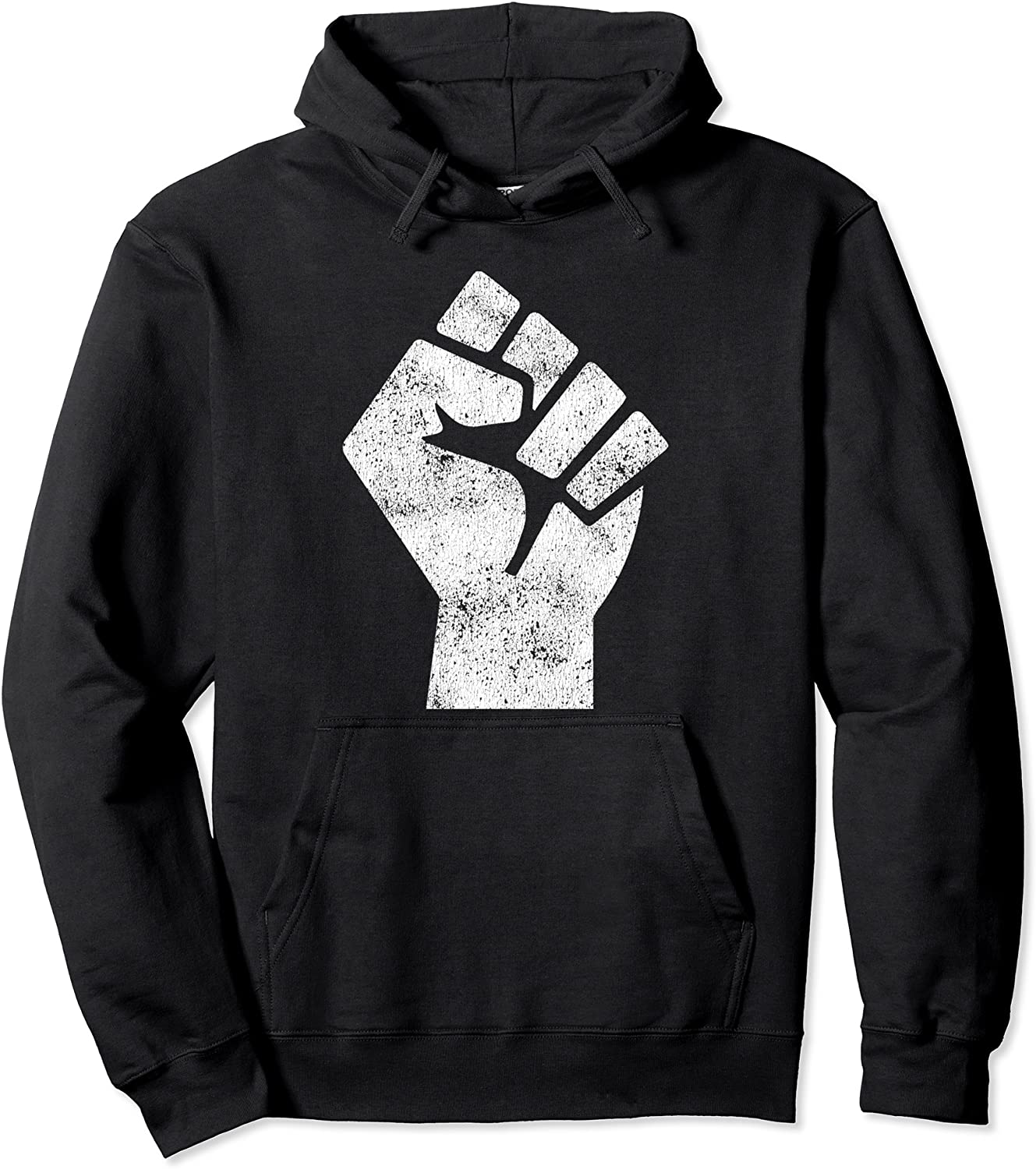 Black Lives Matter Fist Social Justice Black Power Pullover Hoodie