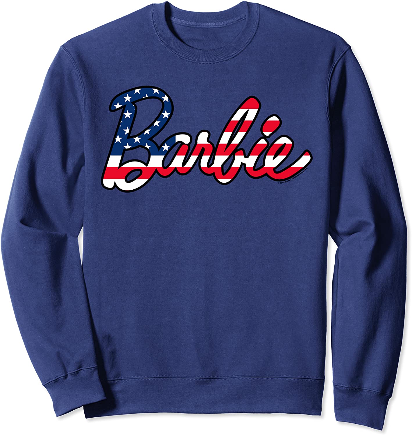 Barbie American Flag Logo Sweatshirt