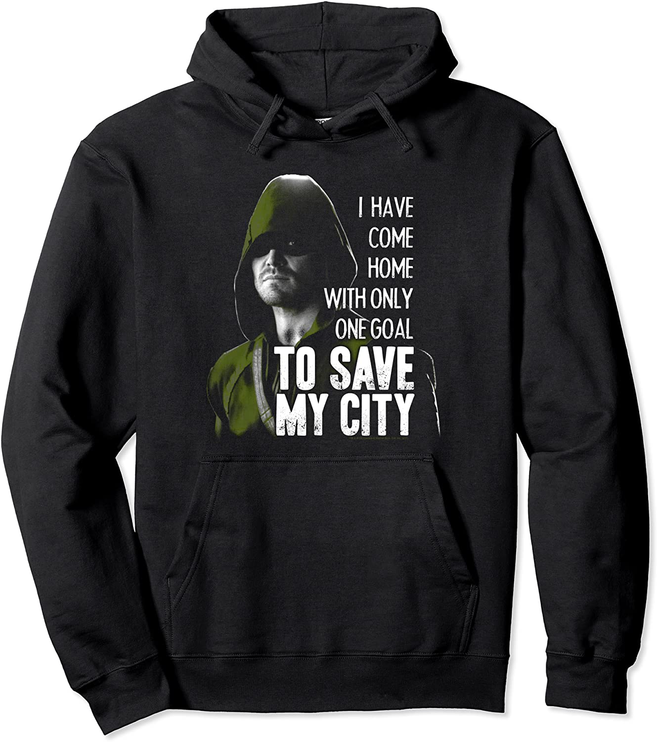 Arrow TV Series Save My City Pullover Hoodie
