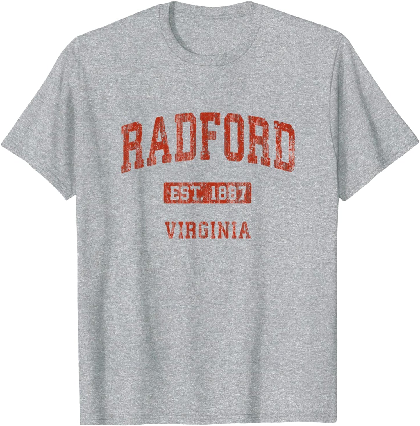 Radford Virginia VA Vintage Athletic Sports Design T-Shirt