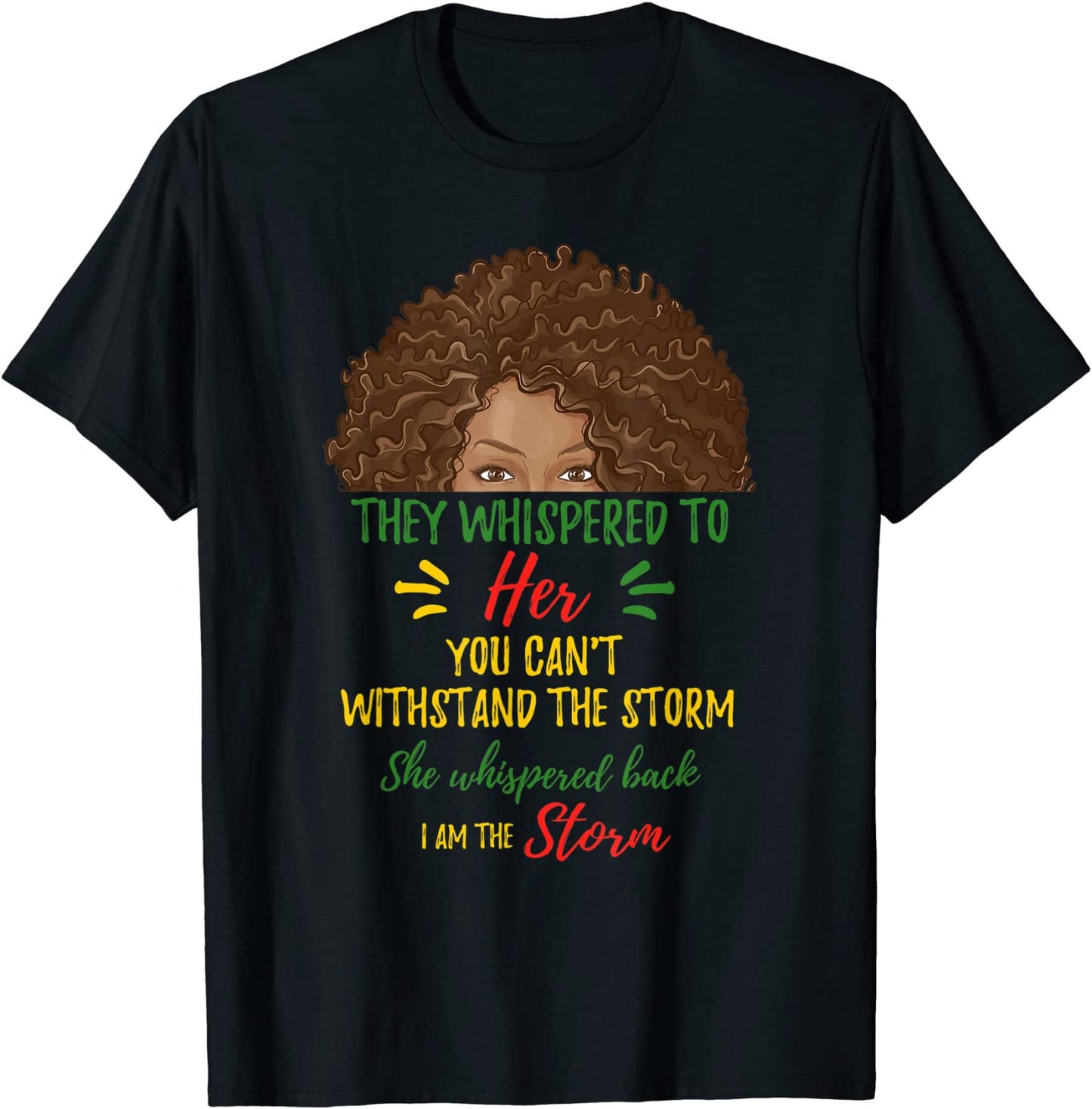Black Women Gift African American Pride Black History Month T-Shirt