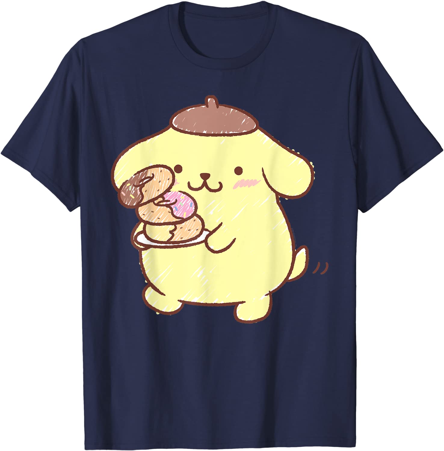Pompompurin Donuts T-Shirt