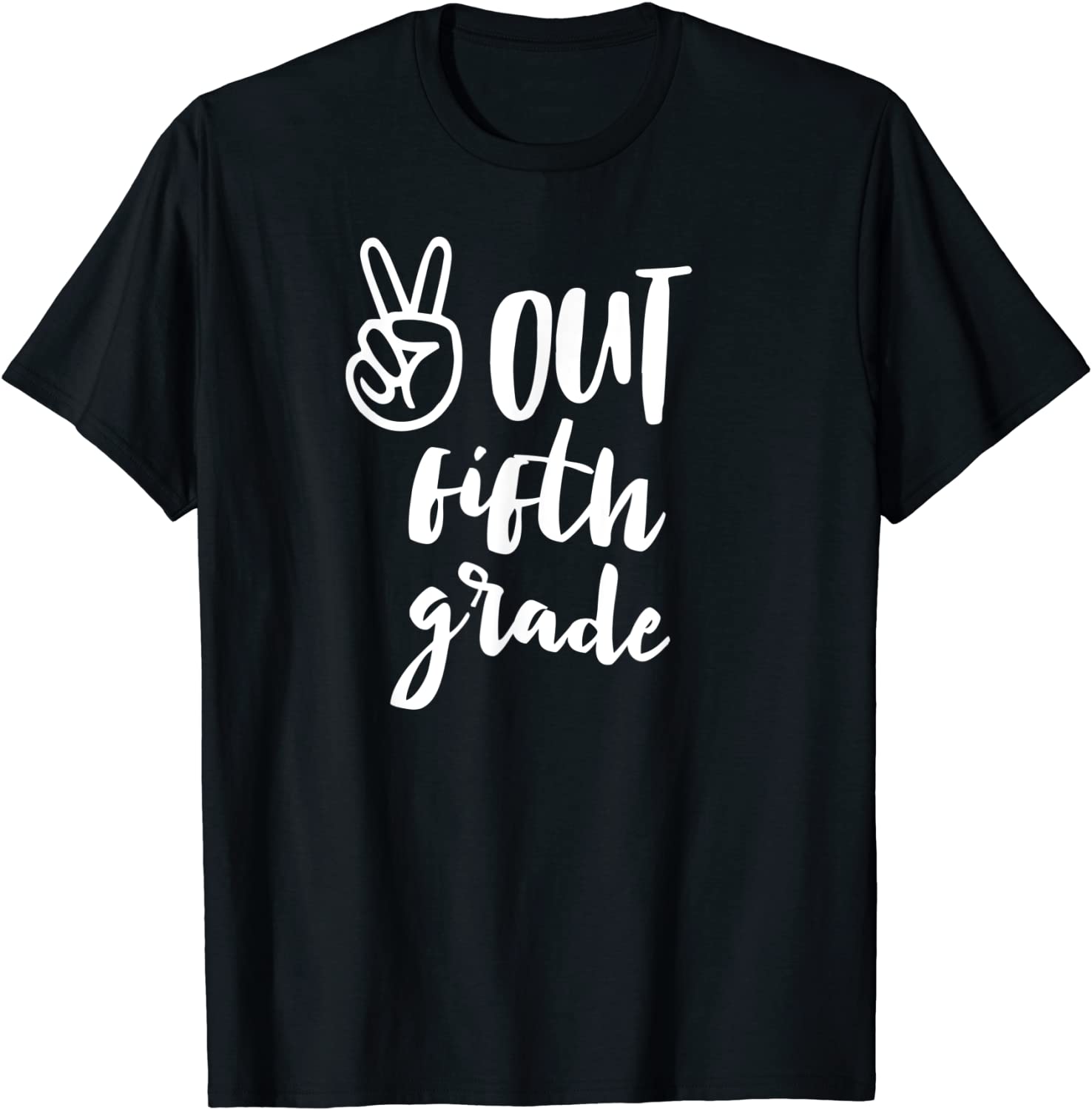 Peace Out Fifth Grade - Last Day of School 5th Grad T-Shirt
