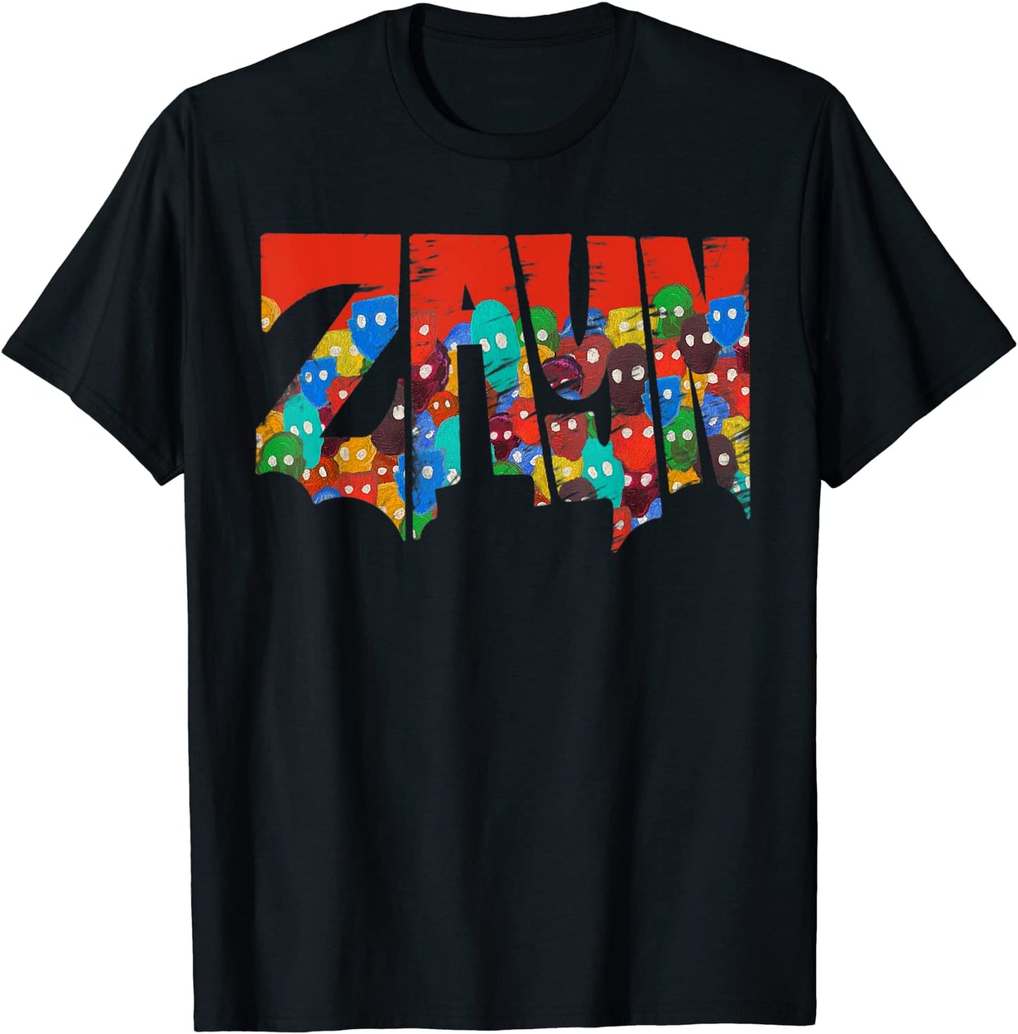 Zayn Malik NIL Faces Logo T-Shirt