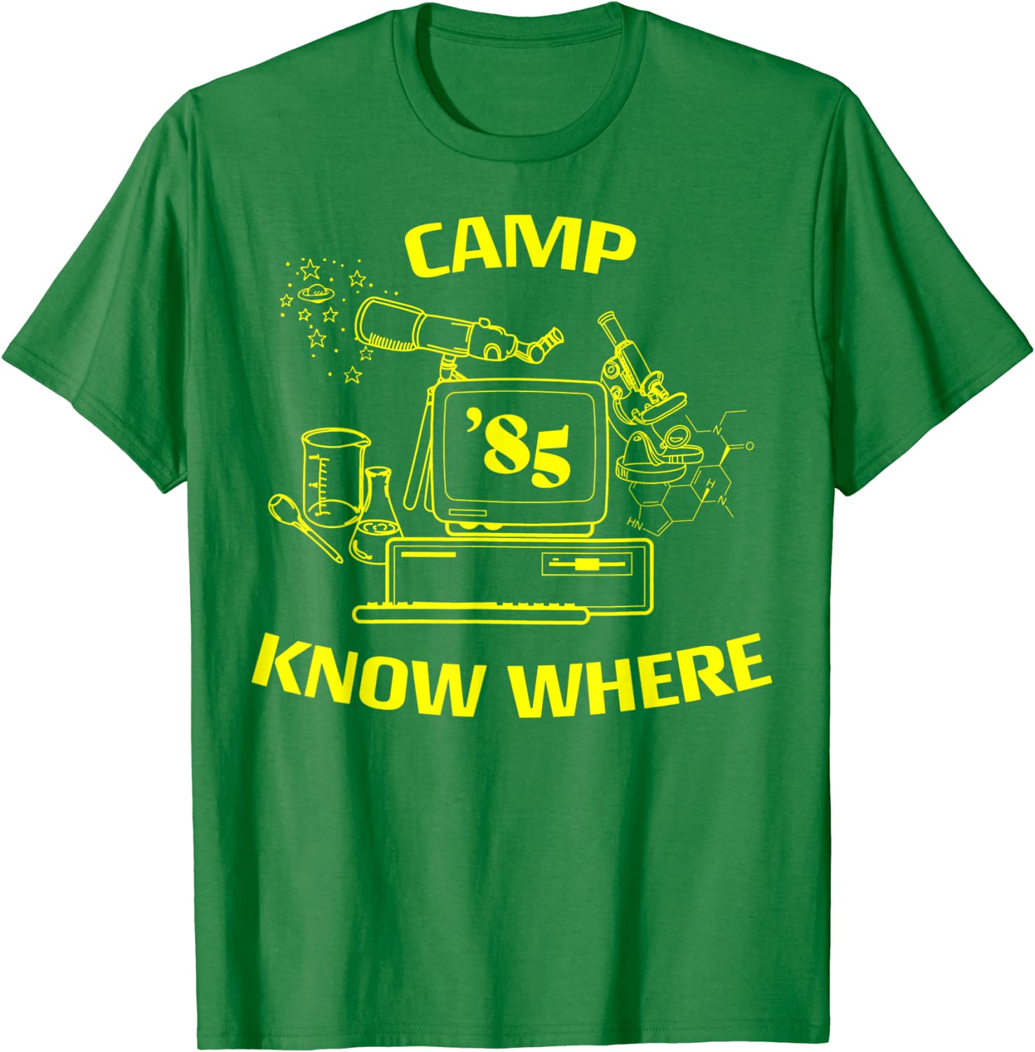 Netflix Stranger Things Camp Know Where 85 Logo T-Shirt