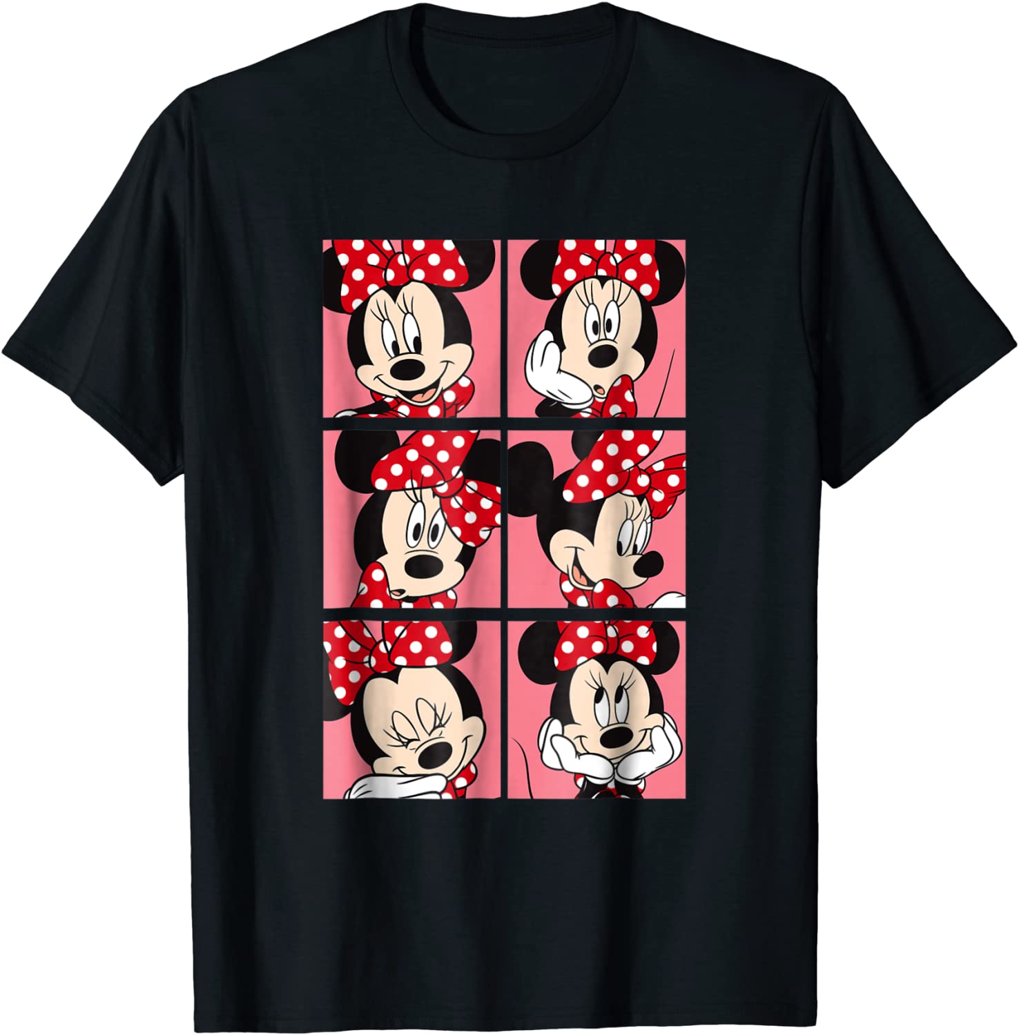 Disney Minnie Mouse Expressions T Shirt