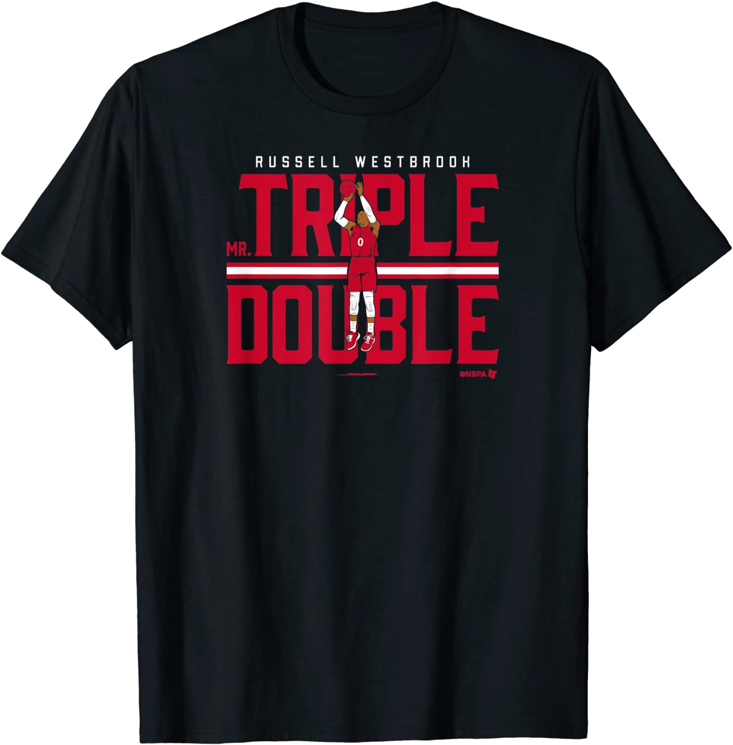 Officially Licensed Russell Westbrook - Mr Triple Double T-Shirt