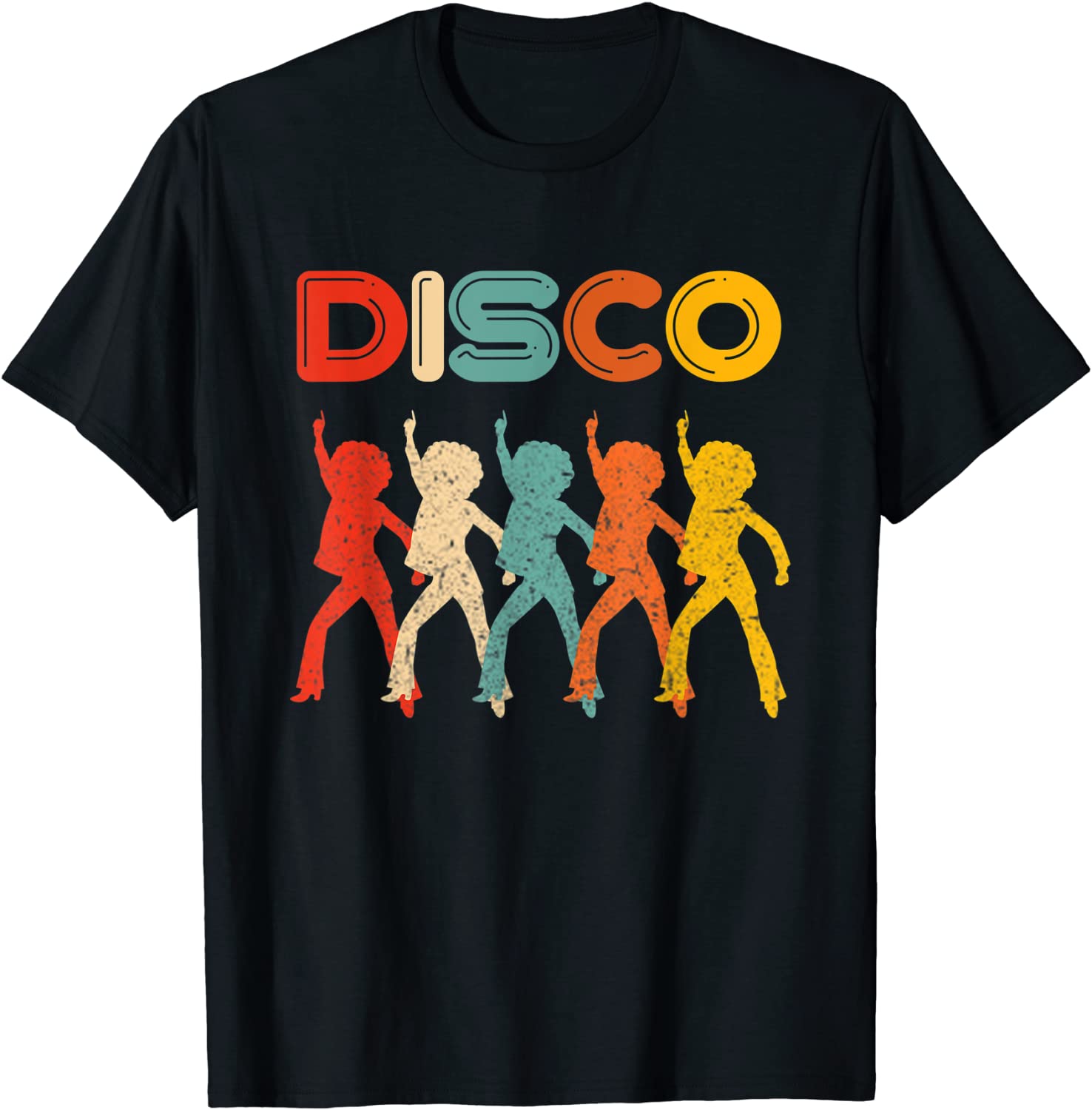Disco T-Shirt 70s Disco Themed Shirt Vintage Retro Dancing T-Shirt