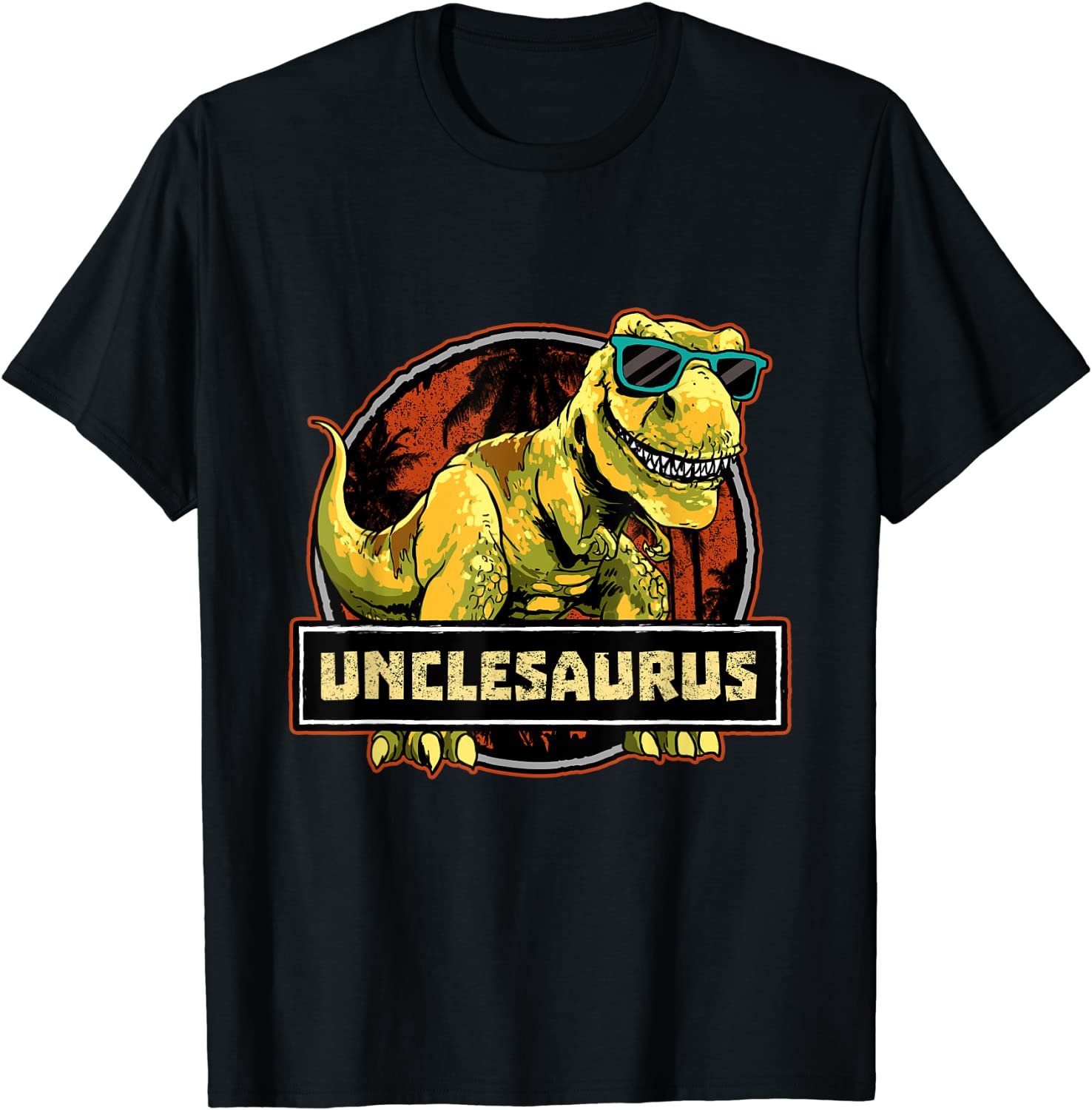 Unclesaurus Shirt T rex Uncle Saurus Dinosaur Men Boys T-Shirt