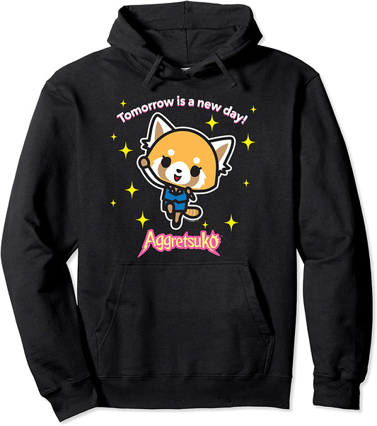 Aggretsuko Tomorrow is a New Day Hoodie