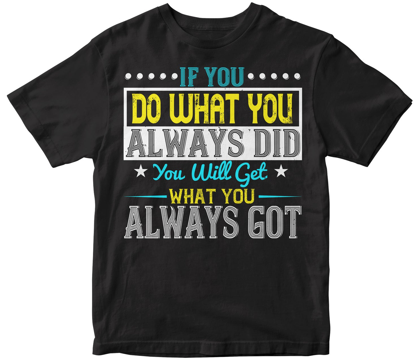 If You Do What You Always Did, You Will Get What You Always Got