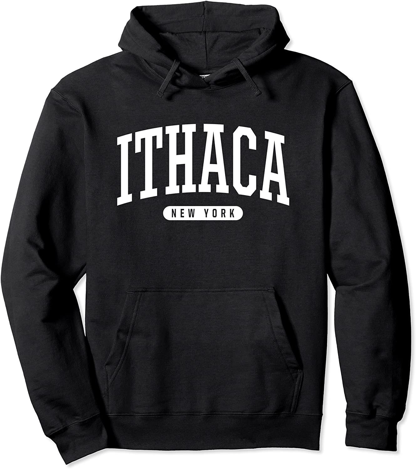Ithaca Hoodie Sweatshirt College University Style NY USA