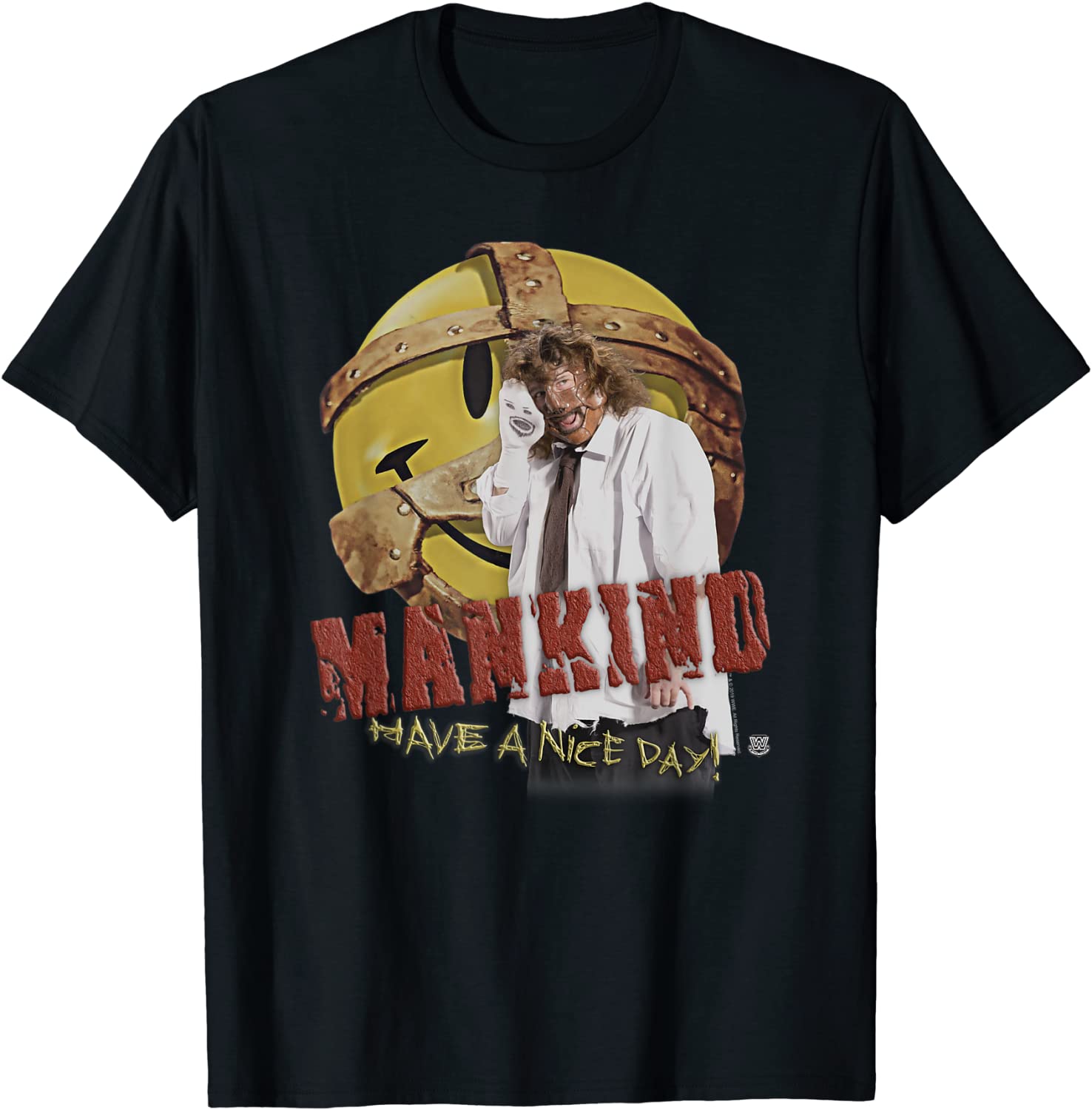 WWE Mankind Have A Nice Day T-Shirt