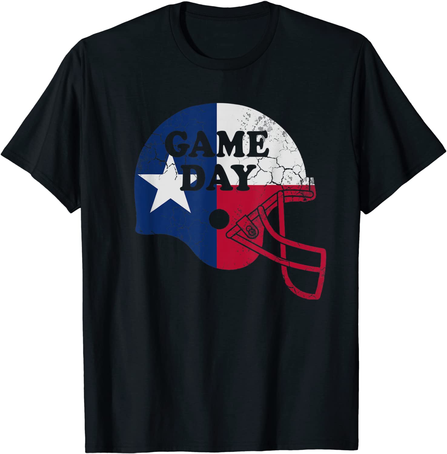 Game Day Football Texas Flag Texan Sports Fan Gift T-Shirt