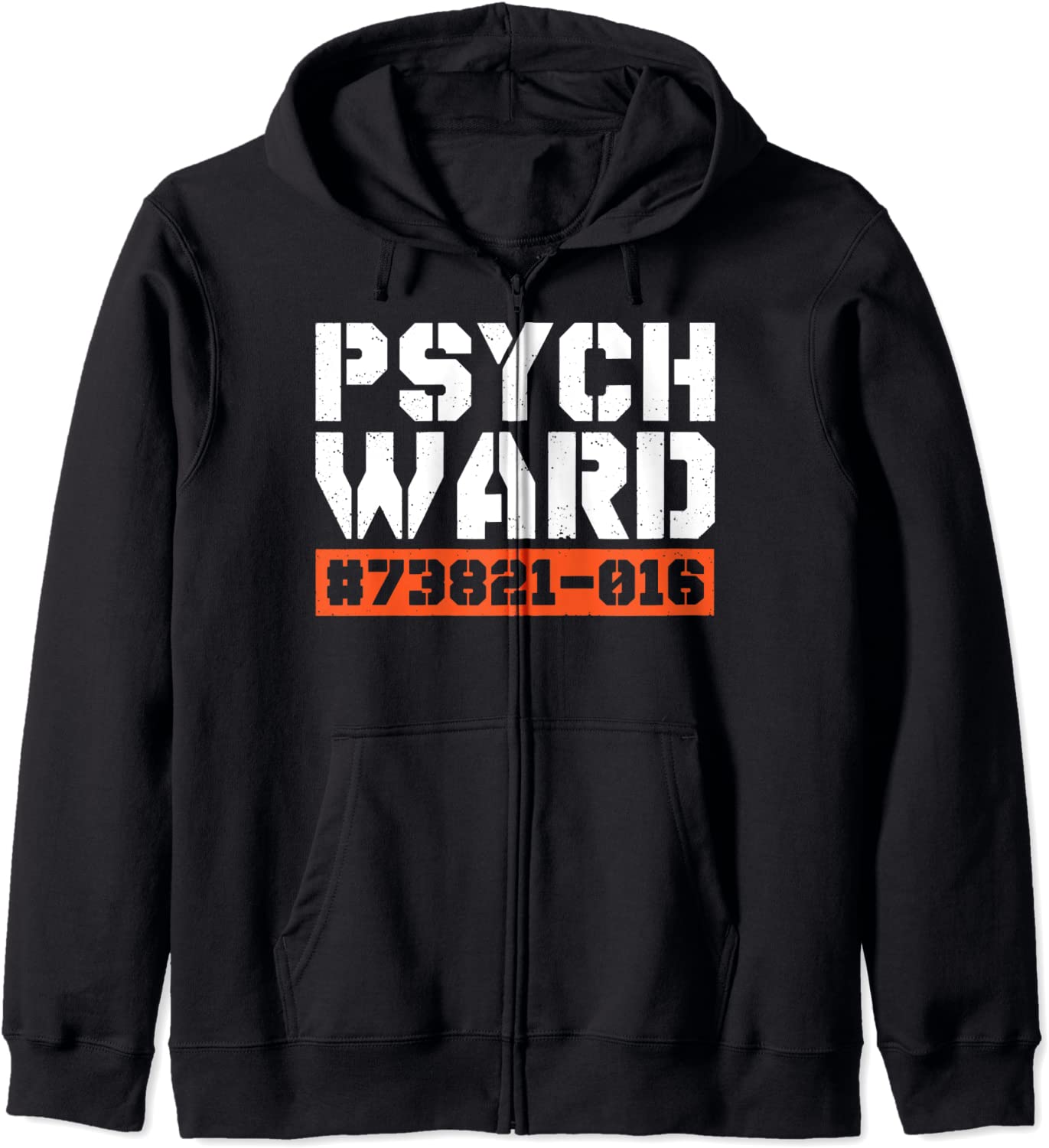 Psych Ward Funny Mental Hospital Patient Asylum Costume Hoodie