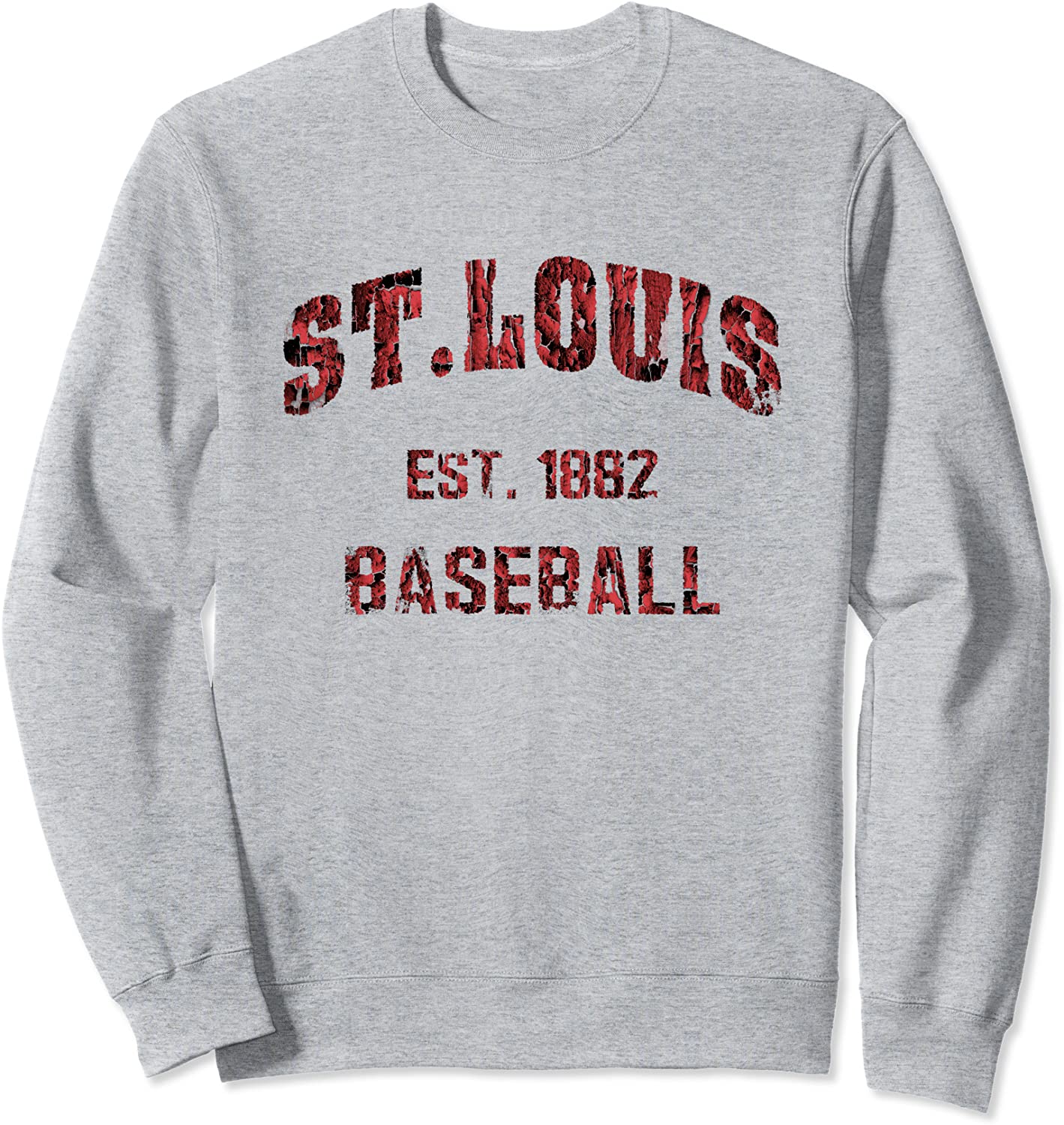 St Louis Baseball Cardinal Vintage Retro Gift Sweatshirt