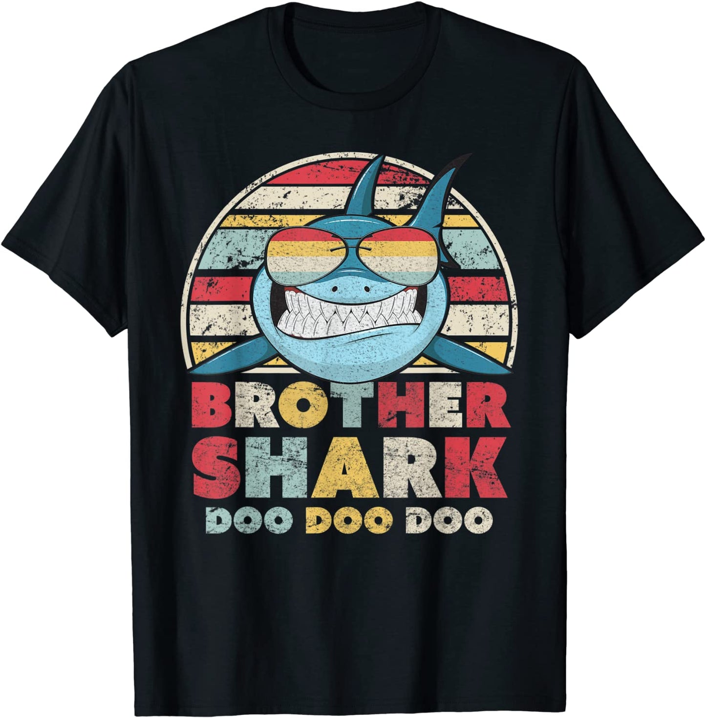 Brother Shark Shirt Gift For Kids T-Shirt