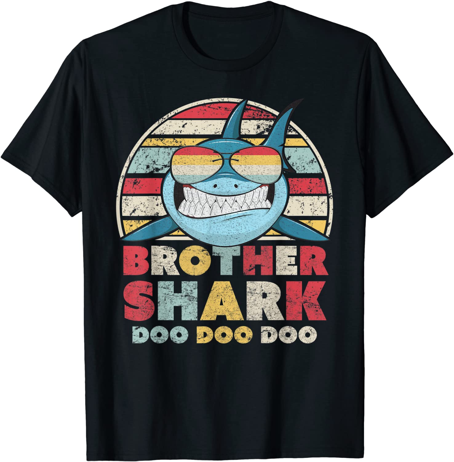 Brother Shark Shirt Gift For Kids T-Shirt
